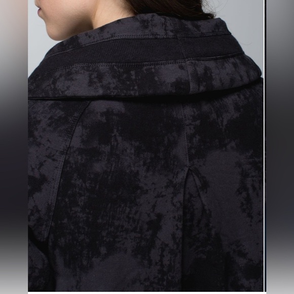 NWOT Lululemon To Class Jacket Sea Bed Black Deep Coal / Black size 4 - Picture 5 of 14